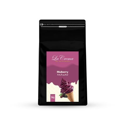 La Crema Mulberry Soft Ice Cream Powder Mix (2KG)