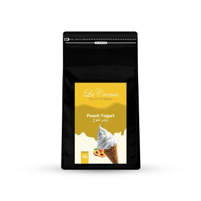 La Crema Peach Yogurt Soft Ice Cream Powder Mix (2KG)