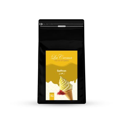 La Crema Saffron Soft Ice Cream Powder Mix (2KG)