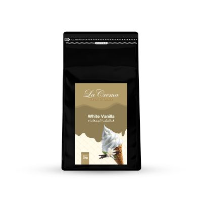 La Crema White Vanilla Soft Ice Cream Powder Mix  (2KG)