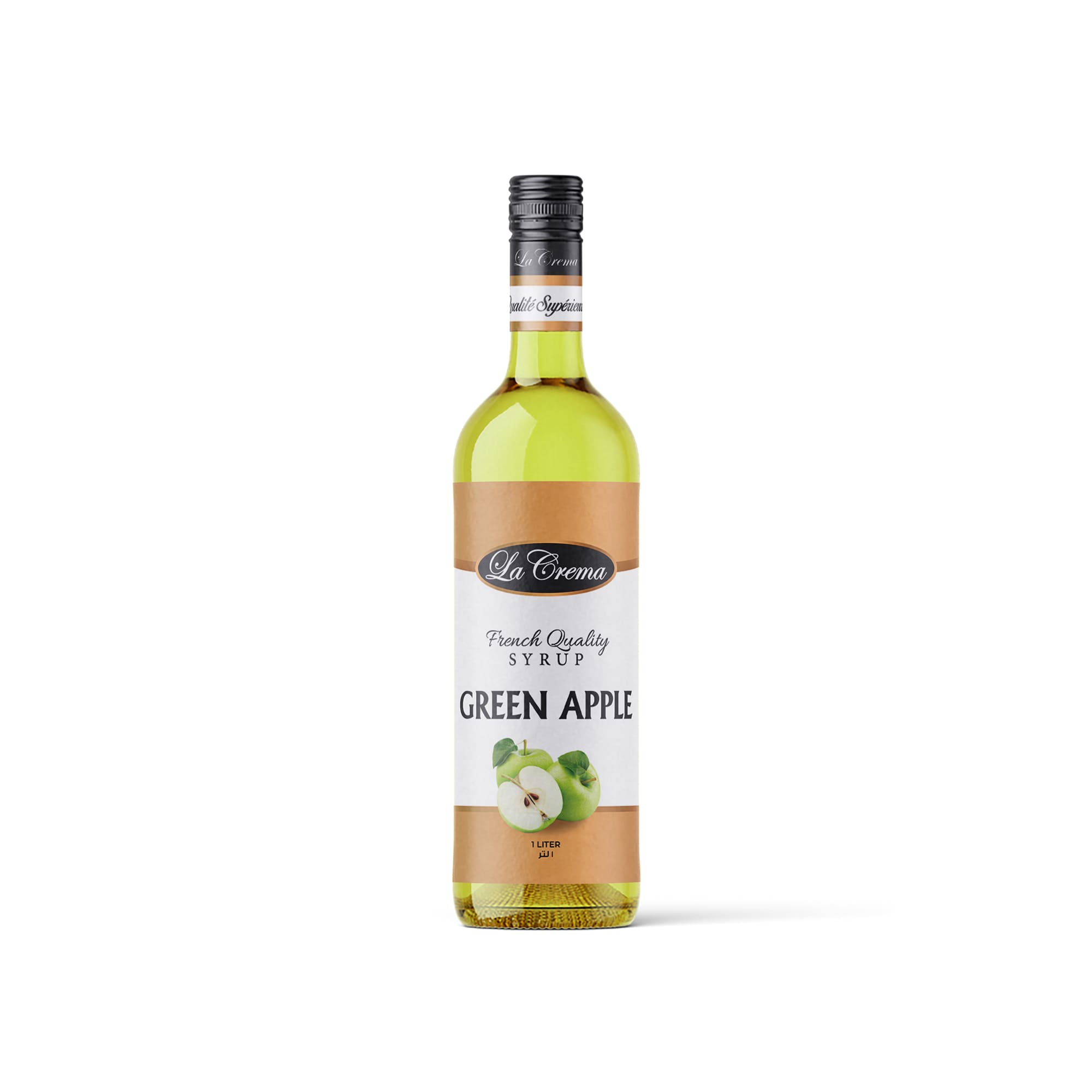 La Crema Green Apple Syrup (1LTR)