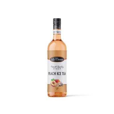 La Crema Peach Ice Tea Syrup (1LTR)