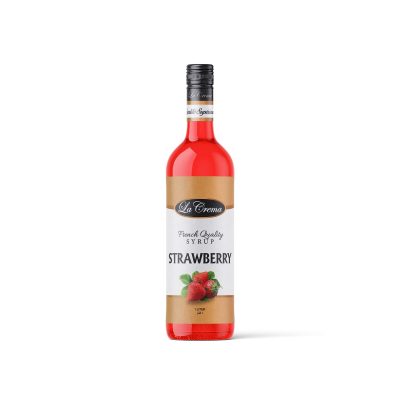 La Crema Strawberry Syrup (1LTR)