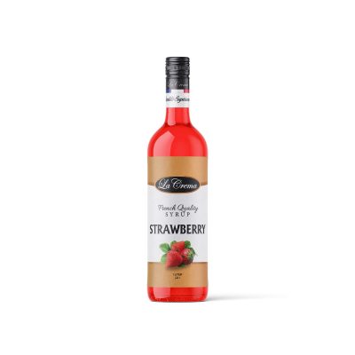 La Crema Strawberry Syrup (1LTR)