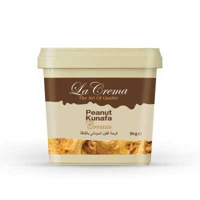 La Crema Peanut Kunafa Cream (5KG)